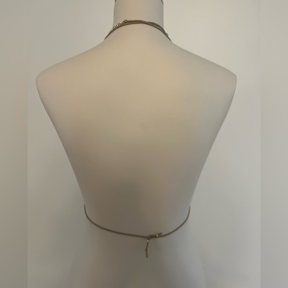ettika NWT Wrapped Up Leather & Crystal Body Jewelry - Picture 3 of 6